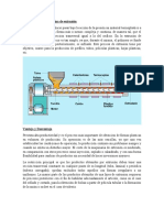 Ficha Técnica de Máquina de Extrusión