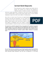 Epithermal Gold Deposits