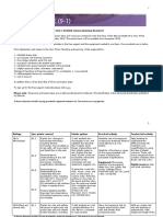 Pearson Edexcel GCSE (9-1) Sciences Term 1 Detailed Summer Planning Document