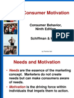 Perilaku Konsumen Sesi 5 - Consumer Motivation - Kelas Sore