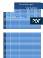 School Library Register Excel Template1