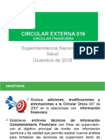 Presentacion Circular Externa 016 de 2016