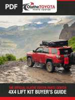 4X4 Lift Kit Buyer'S Guide: The Official Olathe Toyota Parts Center