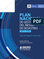 Sexto Informe Seguimiento PNGRD PDF