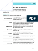 Managing Chronic Fatigue Syndrome: Doctor Discussion Guide