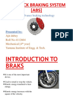 Anti Lock Braking System (ABS) : An Advance Braking Technology