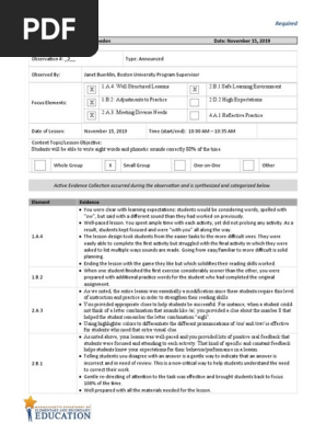 creedon lesson2 report 11 15