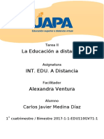 Tarea II Educ-a-Dist.