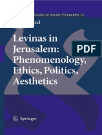 2008 Levinas in Jerusalem - Phenomenology, Ethics, Politics, Aesthetics PDF