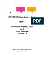 IPSTAR Uplink Access Test (iUAT) Software Installation and User Manual