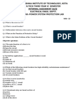 PSP Lab Internal Quiz