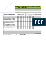 Tarjeta observación estándares prevención caídas