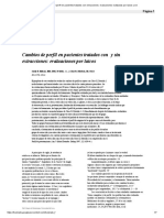 Cambios de Perfil en Pacientes Tratados Con Extracciones - Evaluaciones Realizadas Por Laicos y Sin PDF