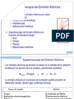 Espectroscopía atómica: emisión y aplicaciones