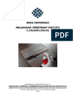 Buku Informasi Melakukan (PT) C.24LAS01.034.01: Penetrant Test