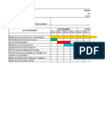 Diagrama de Gantt Tesis 2