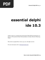 Essential Delphi IDE 10.3 - 1