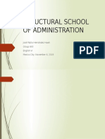 Structural School of Administration (Noviembre 2019) (Inglés VI)