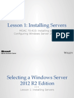 70-410 R2 Lesson 01 - Installing Servers