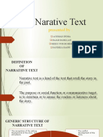 Narative Text: Presented by