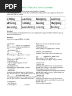 Cut Out Activity Lemon Tree