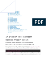 Decision Trees in Sklearn Decision Trees in Sklearn