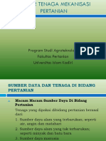 Sumber Tenaga Mekanisasi Pertanian PDF