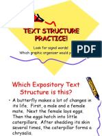 Text Structure Practice