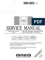 Service Manual: NSX-SZ51