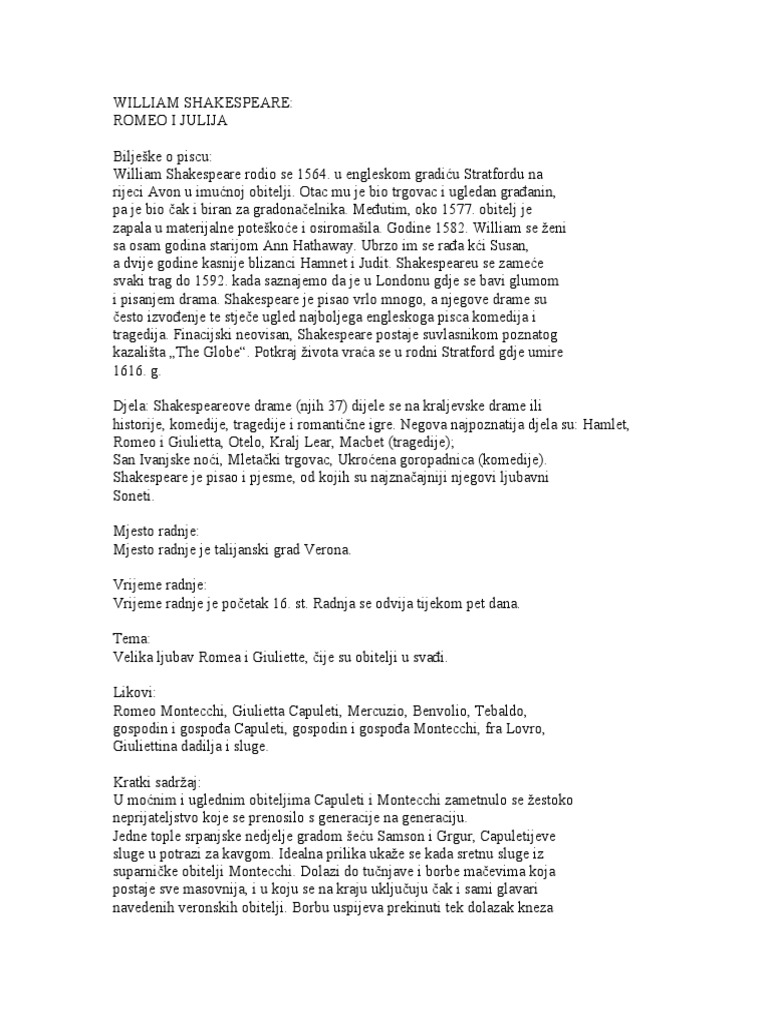 William Shakespeare | PDF