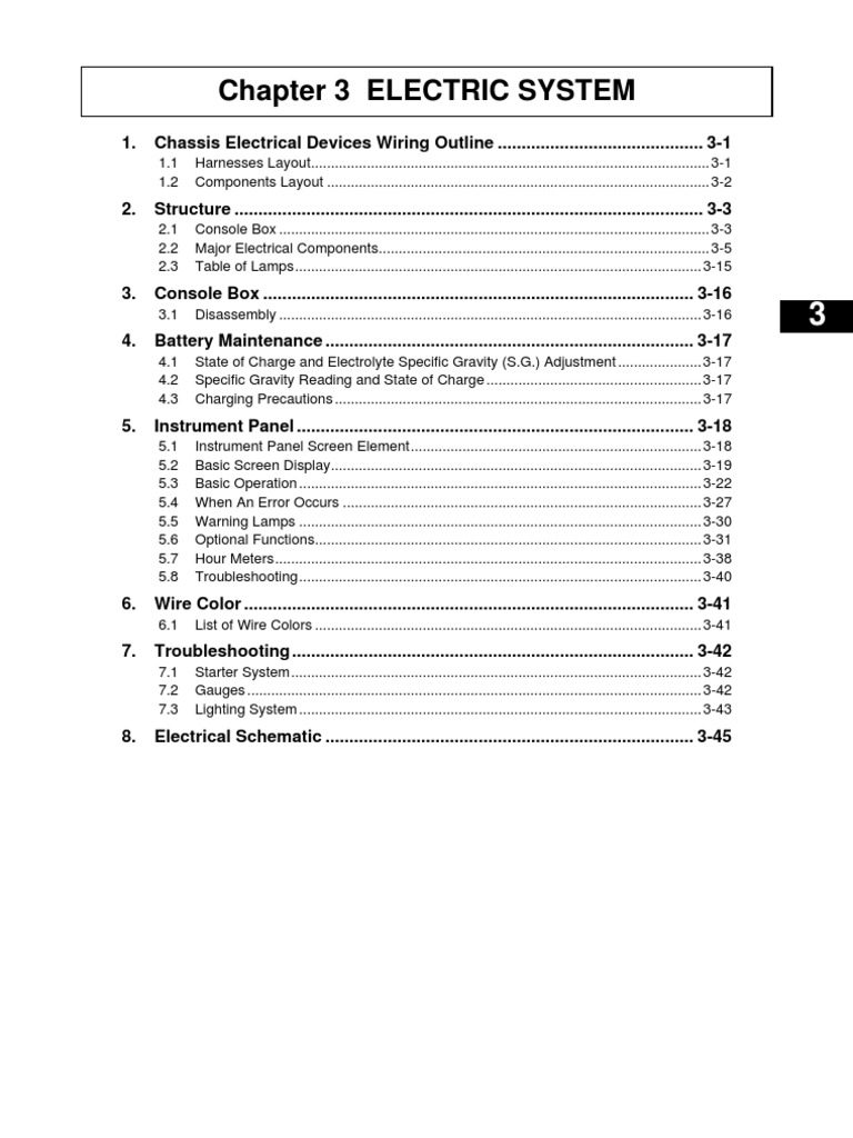 Electric System Wiring and Maintenance Guide | PDF | Electrical ...