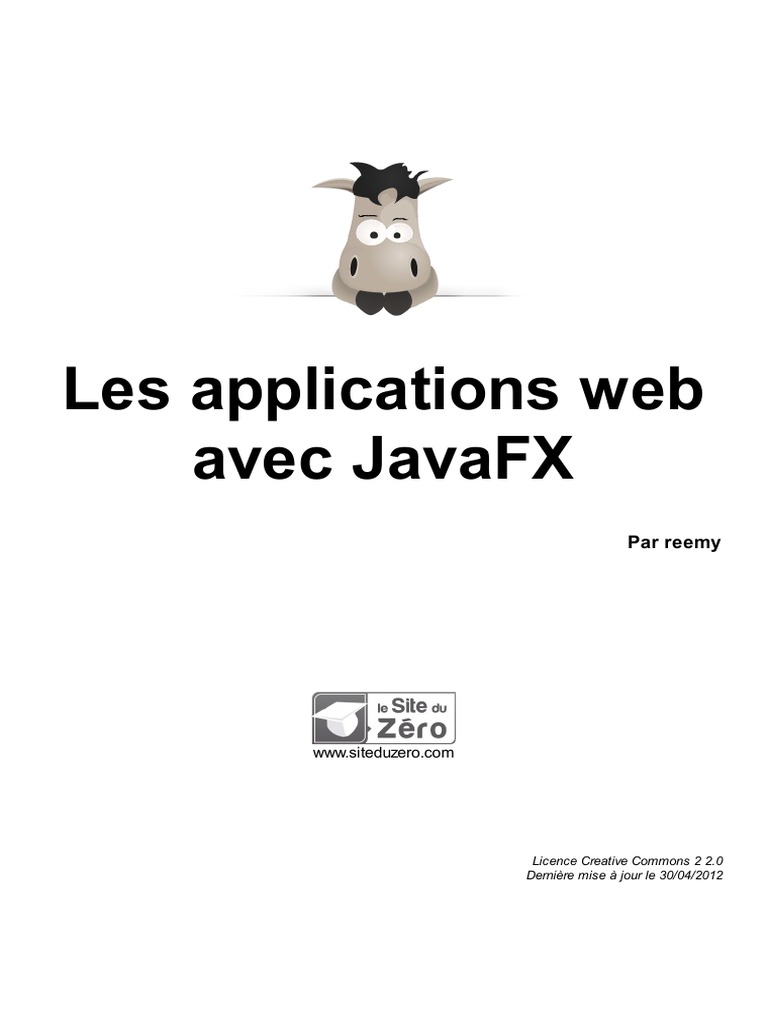 Applications Web avec JavaFX | PDF | Java (Langage de programmation ...