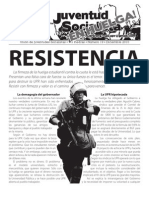 Resistencia, Boletín #19, Diciembre 2010