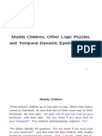 Muddy Children, Other Logic Puzzles, and Temporal Dynamic Epistemic Logic