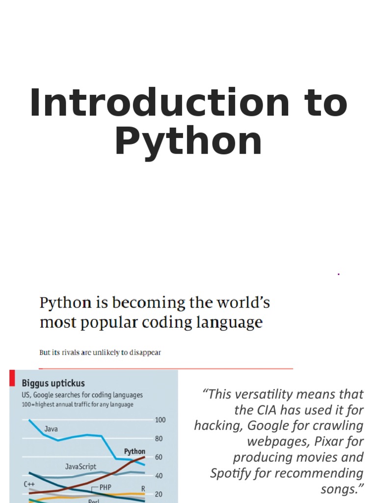 An Introduction to Python Programming Fundamentals: Printing, Input ...
