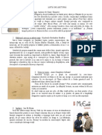 Listă de Lectură PDF