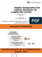 Estudio de Validez Comparativa Del Test Gestáltico Visomotor de Koppitz-2da Versión