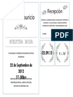 Invitacion Matrimonio PDF