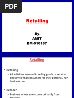 Retailing