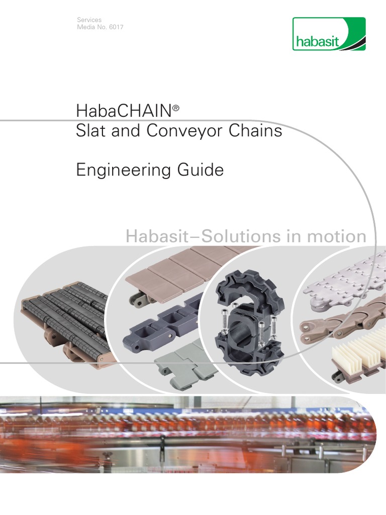 Habasit Chain Engineering Guide PDF Wear Stainless Steel