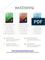 Pass Training: Help You Pass The Actual Test With Ease by Reliable & Valid Training Material