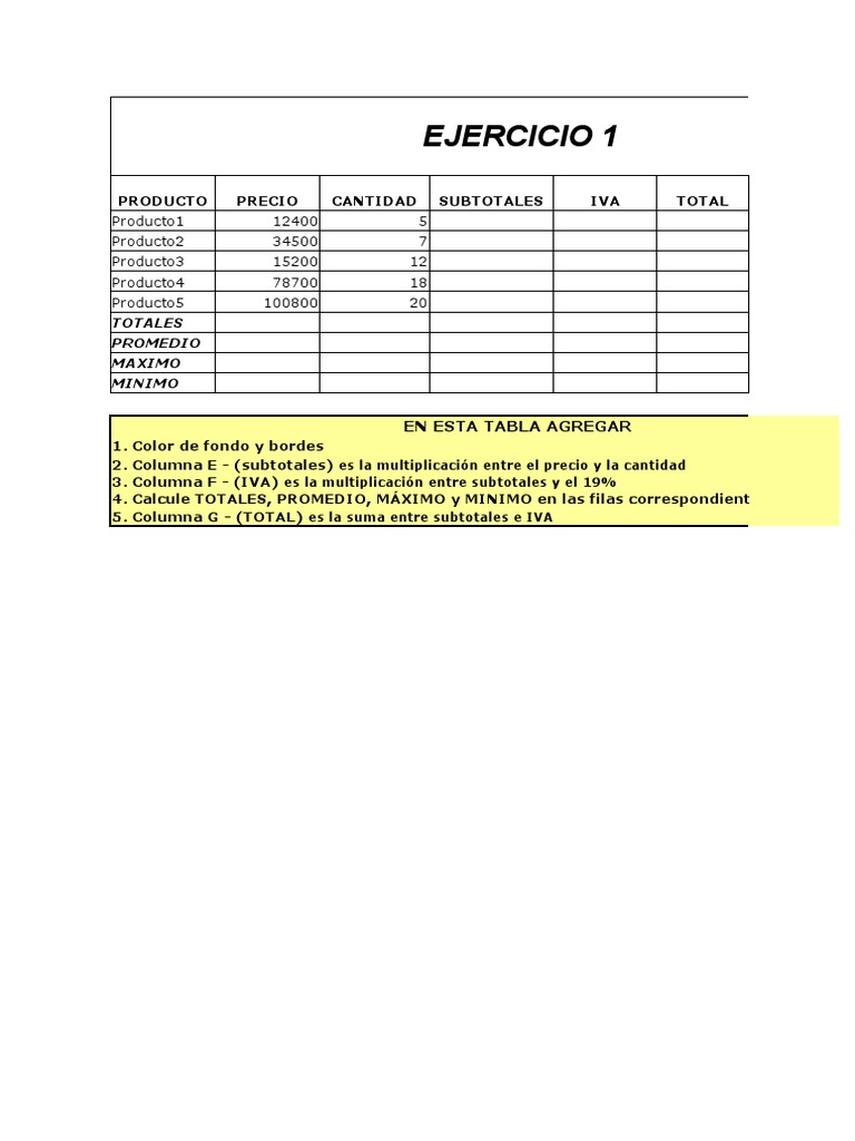 Taller Practico Sumar Contar.buscarv Si.anidadas Tablas Dinamicas