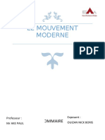 Le Mouvement Moderne