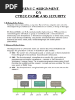 Cyber Forensic Assignment