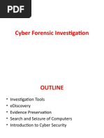 Cyber Forensic Investigation