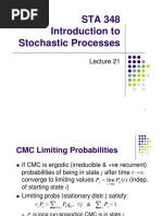 STA 348 Introduction To Stochastic Processes