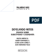 2004 Jiménez Rocío Et - Al. Develando Mitos Subjetividad Ciudadanía