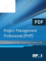 project management professional exam outline