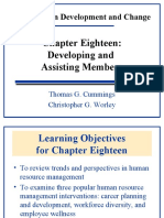 Organization Development and Change: Chapter Eighteen: Developing and Assisting Members