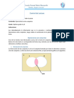 Control de Lectura Operaciones Entre Cojuntos PDF